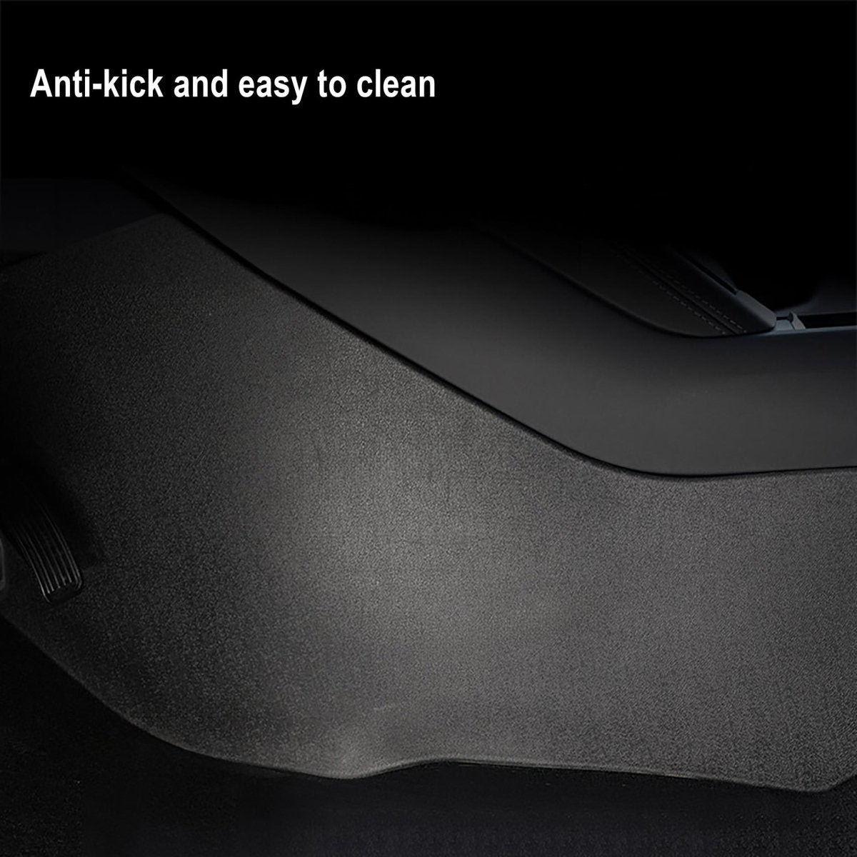 Model 3 Highland 2024+ Center Console Side Anti-Kick Mats Dust Resistant Protector Cover for Tesla