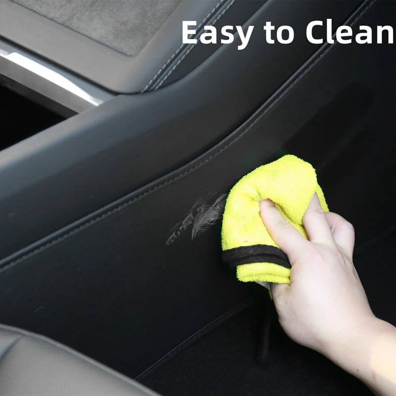 Model 3 Highland 2024+ Center Console Side Anti-Kick Mats Dust Resistant Protector Cover for Tesla