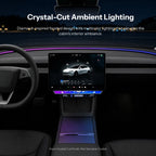 Model 3 Highland/Model Y Juniper Under Screen Crystal Dock  | 3-in-1 Ambient Light, Aromatherapy & USB Fast Charging