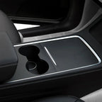 Model 3 & Y Center Console Cover (Carbon Fiber Pattern ABS) (Gen.2) for Tesla(2021-2023)