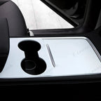Model 3 & Y Center Console Cover (Carbon Fiber Pattern ABS) (Gen.2) for Tesla(2021-2023)