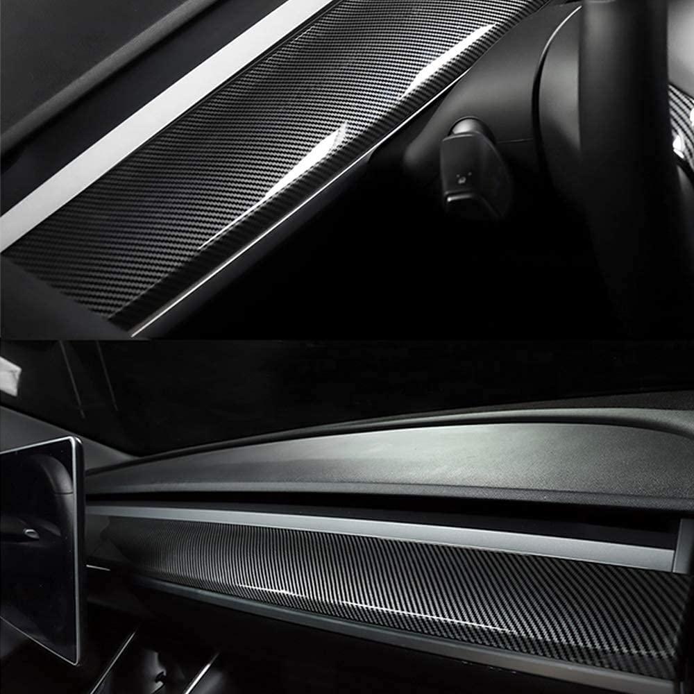 Model 3 & Y Dashboard Cover (Carbon Fiber Pattern ABS) (2017-2023)