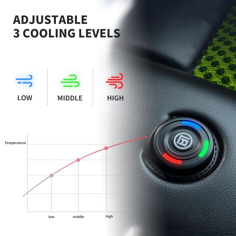 Model 3/Y 12V Car Ventilating Cushion Cooling Car Seat Cover for Tesla(2017+)