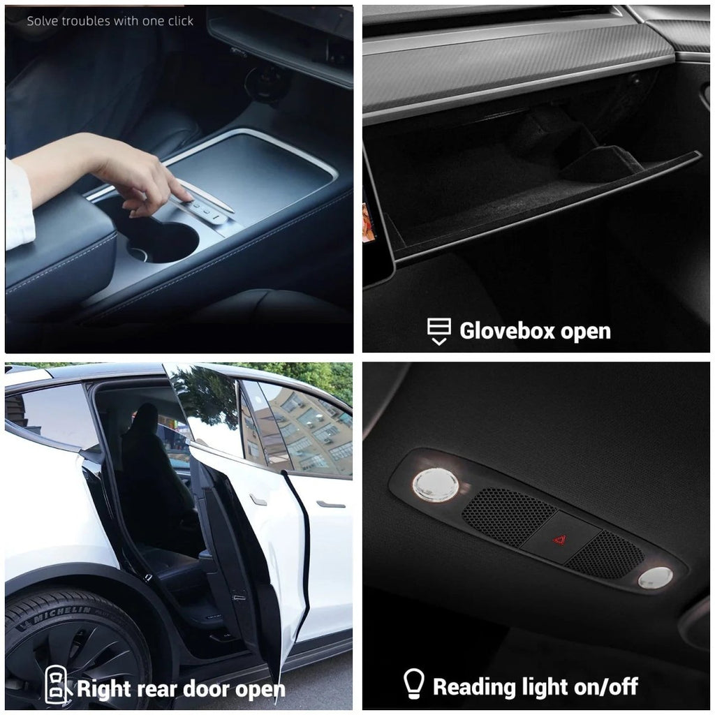 Model 3/Y 2021-2023 Central One-Touch Smart Button Controller for Tesla (Only Left-hand Drive)