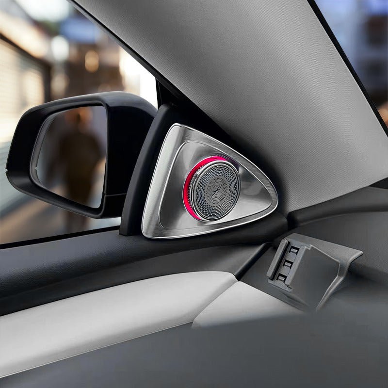 Model 3/Y 4D Rotating Horn LED Front Door Speaker for Tesla