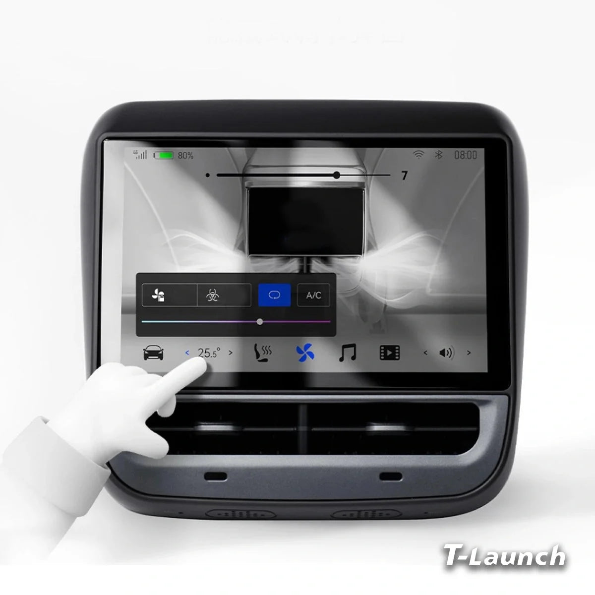 Model 3/Y 7" Rear Entertainment and Climate Control Touch Screen Display H7