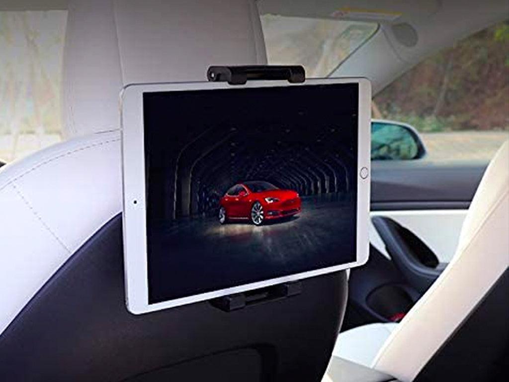 Model 3/Y Back Seat Pad & Phone Mount (360 Degree Tablet Support) for Tesla