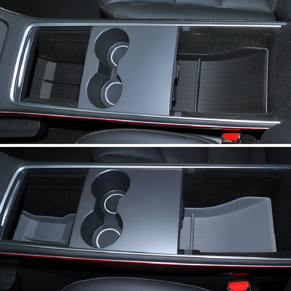 Model 3/Y Center Console Storage Box Rubber Mat for Tesla