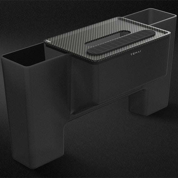 Model 3/Y Center Control Tissue Storage Box with Phone Holder for Tesla( 2017-2023)