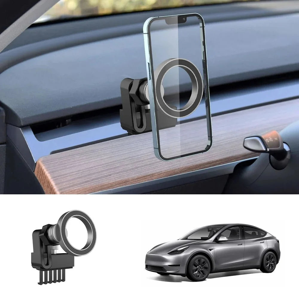 Model 3/Y Dashboard Magsafe Phone Holder for Tesla- Magnetic Mobile Phone Holder