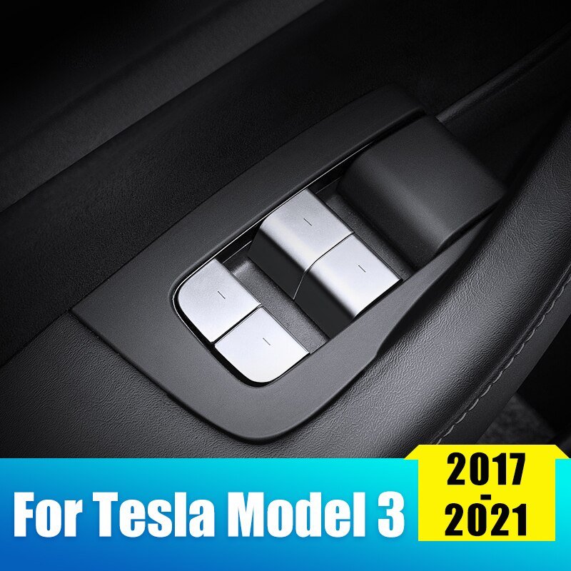 Model 3/Y Door Button Glass Lifting Patch for Tesla(2017-2023)