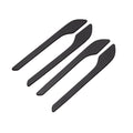 Model 3/Y Door Handle Cover (Carbon Fiber Pattern ABS)  for Tesla (2017+) (4 PCS)