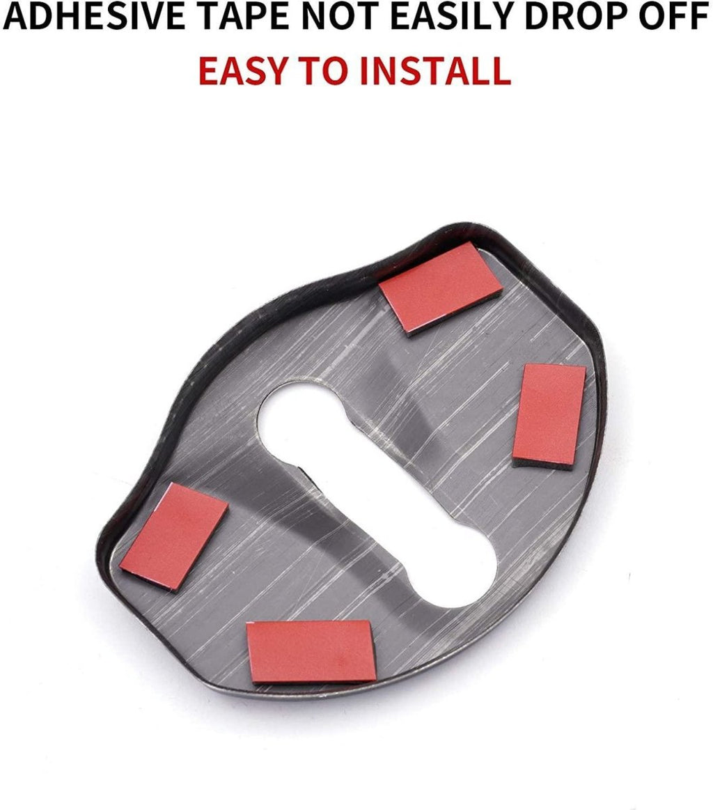 Model 3/Y Door Latch Lock Covers CF Coated (Set Of 4)
