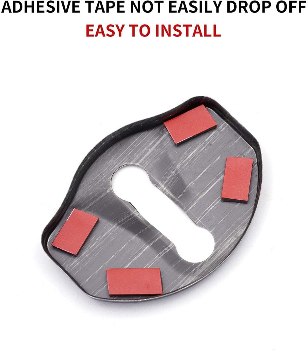 Model 3/Y Door Latch Lock Covers CF Coated (Set Of 4)