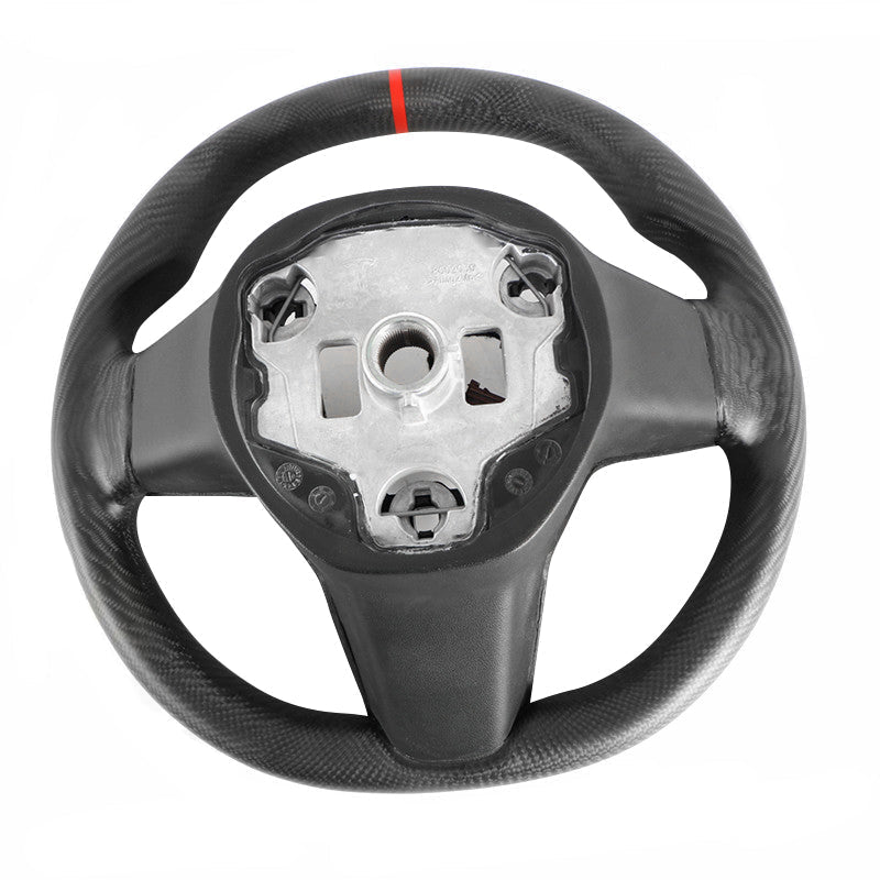 Model 3/Y Full Carbon Fiber Steering Wheel