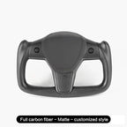 Model 3/Y Full Carbon Fiber Yoke Steering Wheel