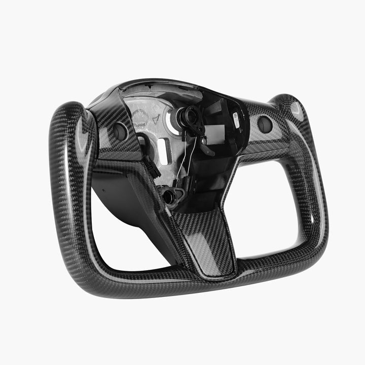 Model 3/Y Full Carbon Fiber Yoke Steering Wheel