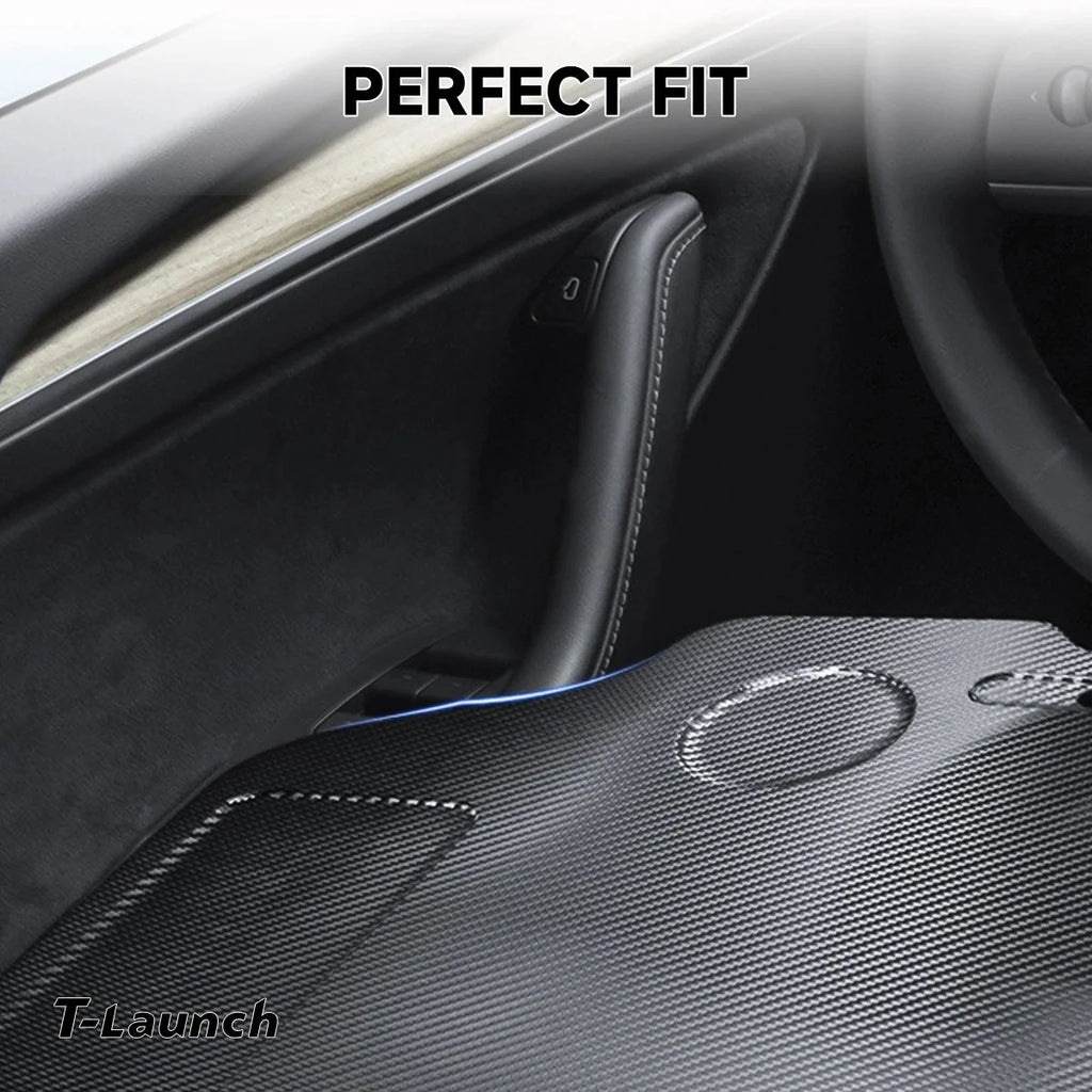 Model 3/Y HDB Steering Wheel Table - Durable High Density Board, Folding Design
