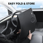 Model 3/Y HDB Steering Wheel Table - Durable High Density Board, Folding Design