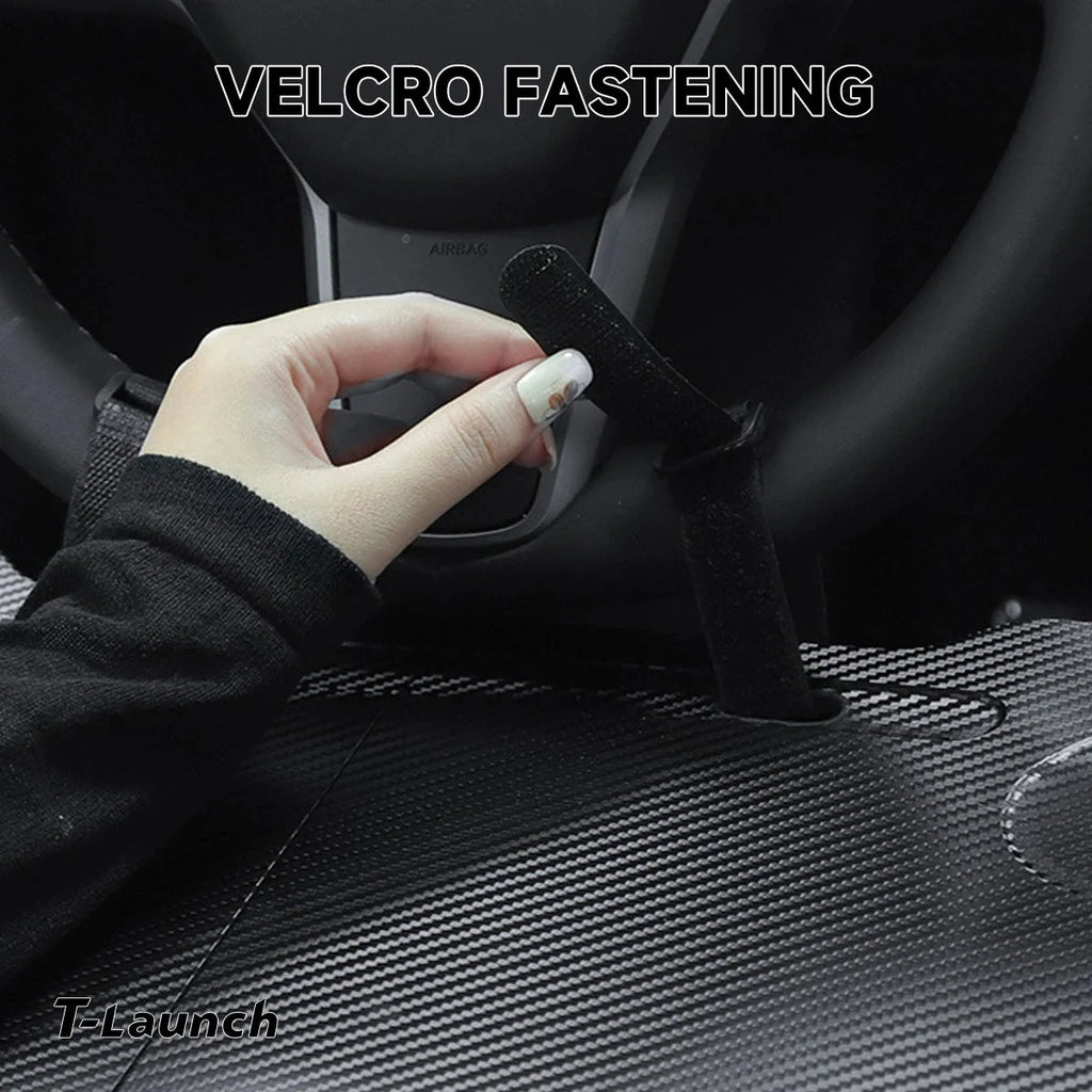 Model 3/Y HDB Steering Wheel Table - Durable High Density Board, Folding Design