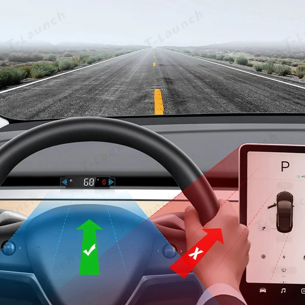Model 3/Y Head Up Display Code Table for Enhanced Driving Safety for Tesla(2017-2023)
