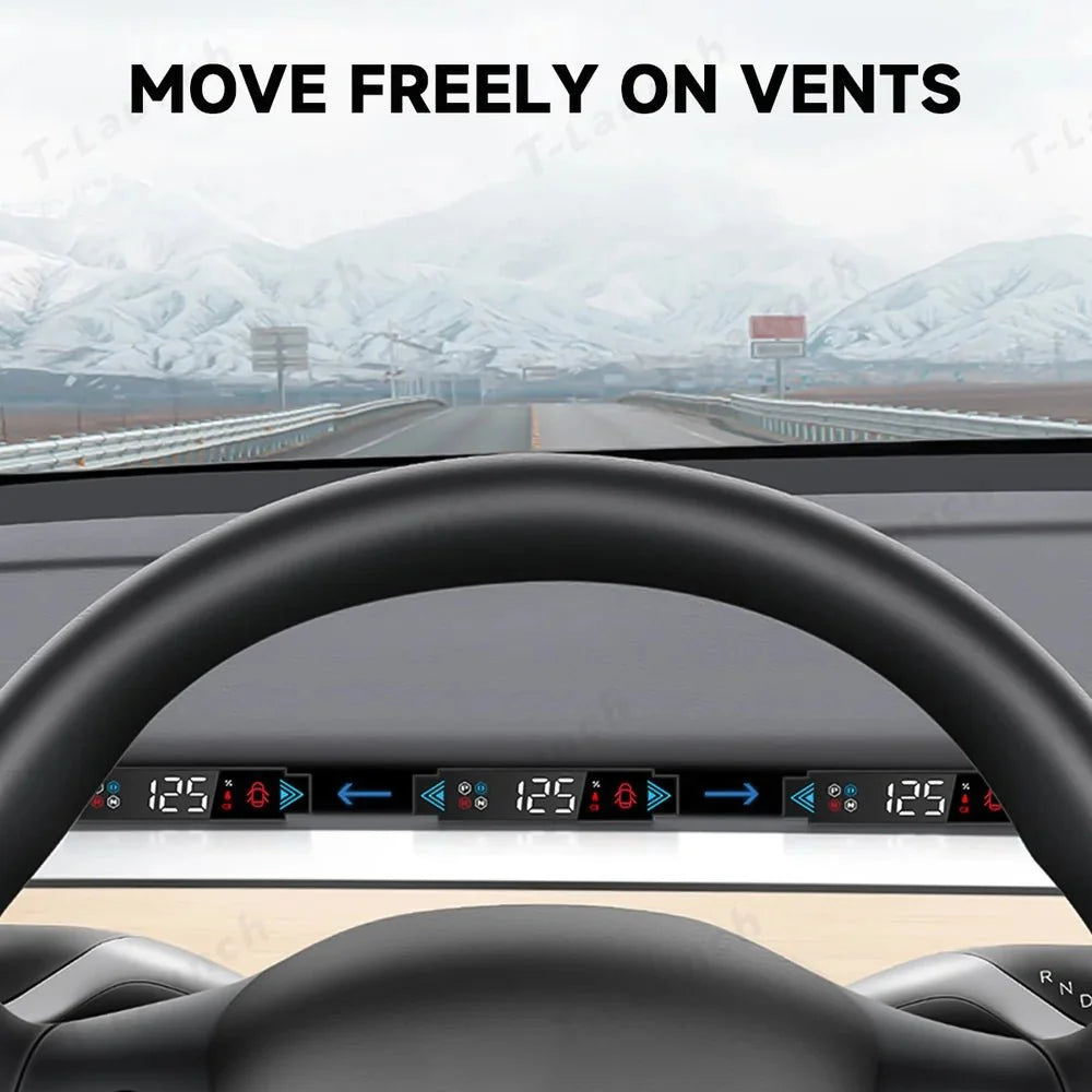 Model 3/Y Head Up Display Code Table for Enhanced Driving Safety for Tesla(2017-2023)