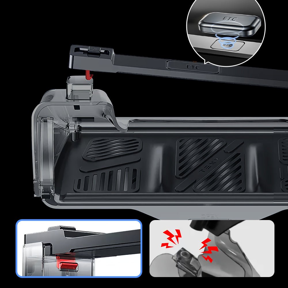Model 3/Y Hidden Foldable Central Control Screen Lower Storage Box for Tesla
