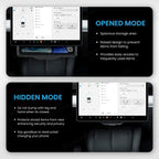 Model 3/Y Hidden Foldable Central Control Screen Lower Storage Box for Tesla
