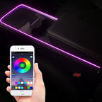 Model 3/Y Interior LED Dashboard + Center Console Light Strip + App Controller for Tesla(2017-2024)