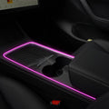 Model 3/Y Interior LED Dashboard + Center Console Light Strip + App Controller for Tesla(2017-2024)