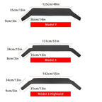 Model 3/Y Rear Seat Lower Protective Mat (Suitable for 2024+ Model 3 Highland)