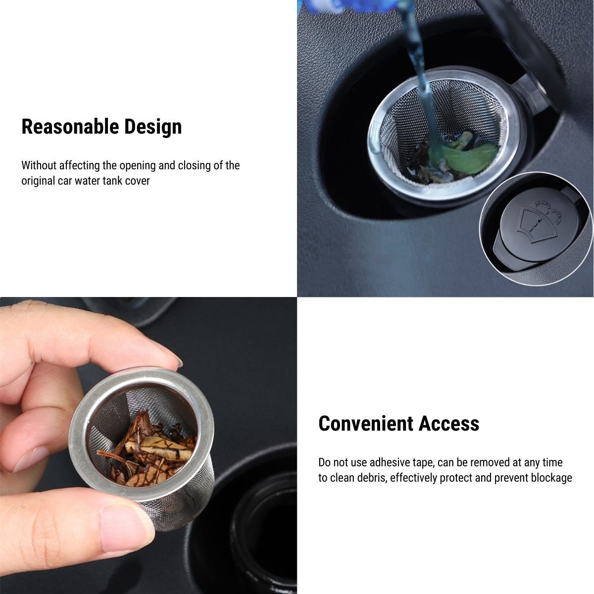 Model 3/Y Stainless Steel Wiper Filter For Tesla