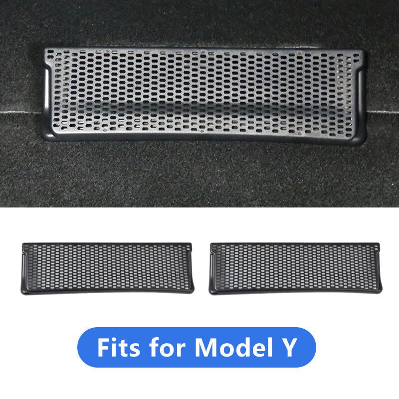 Model 3/Y Under Front Seat Air Vent Covers (1 Pair) for Tesla(2017-2023)