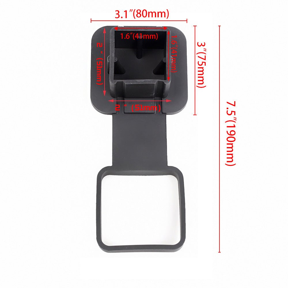 Model 3/Y/S/X 2-Inch Tow Hitch Dust Plug Protective Cover Towing Cover