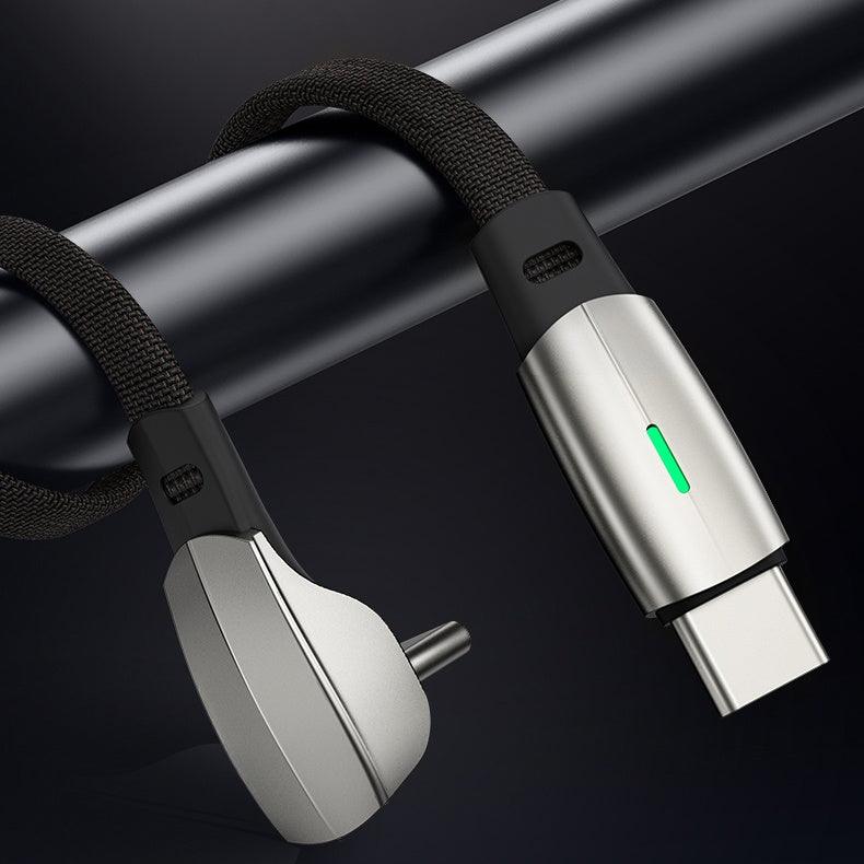 Model 3/Y/S/X Car Mobile Phone Charging Cable iPhone Type-C Fast Charging Cable Accessories for Tesla(2021+）