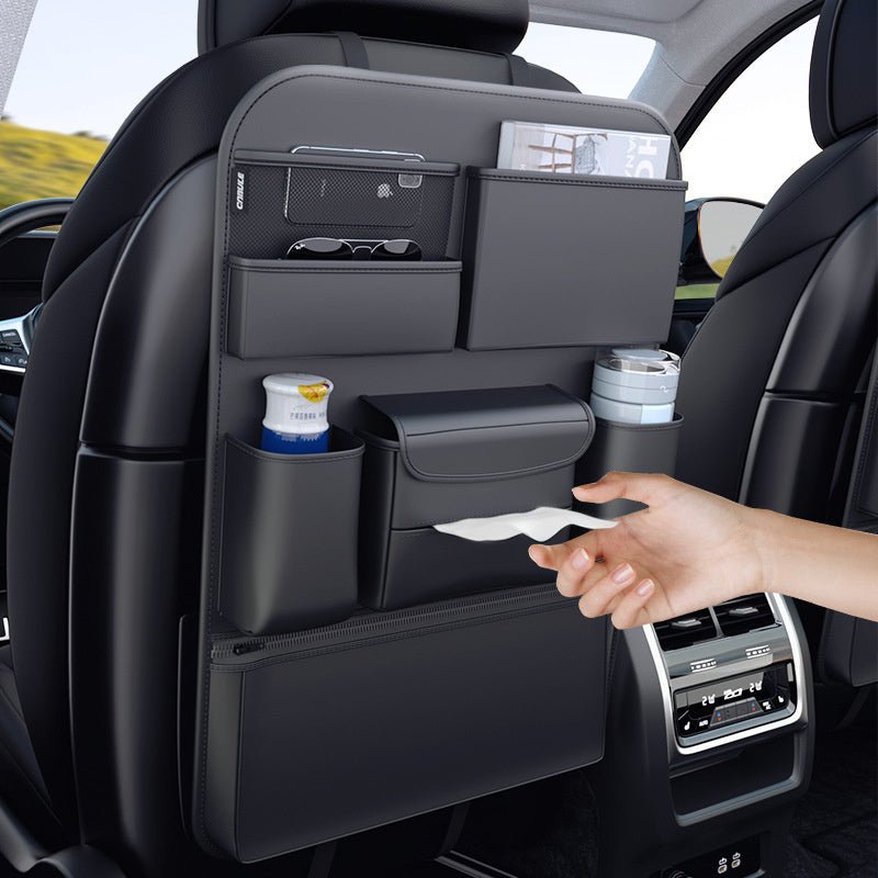 Model 3/Y/S/X Car Seat Back Storage Bag Hanging Bag Multifunctional Storage Box For Tesla (1 Pc)