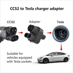 Model 3/Y/S/X CCS2 To Tesla Adapter Charging Adapter