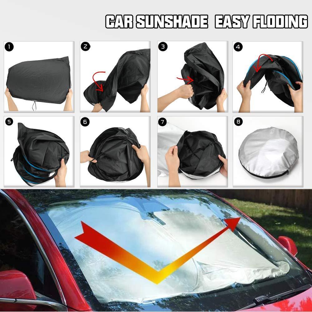 Model 3/Y/S/X Front Windshield Sunshade - Windshield Cover