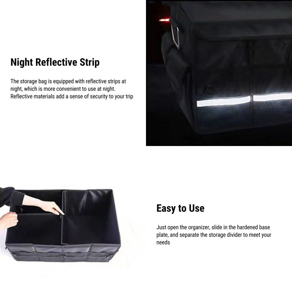 Model 3/Y/S/X/Cybertruck Foldable Storage Box Trunk Storage Box