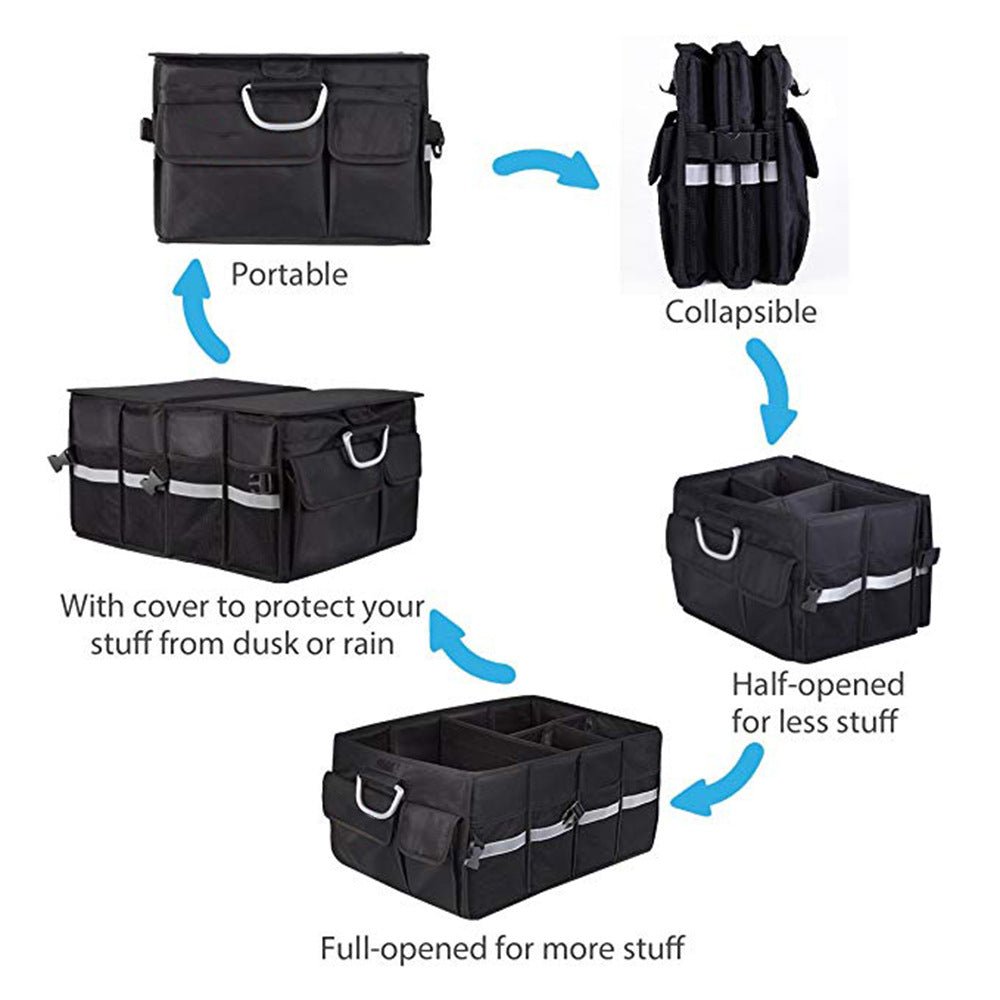 Model 3/Y/S/X/Cybertruck Foldable Storage Box Trunk Storage Box