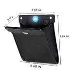 Model 3/Y/X/S LED Car Garbage Bag Seat Garbage Bag for Tesla