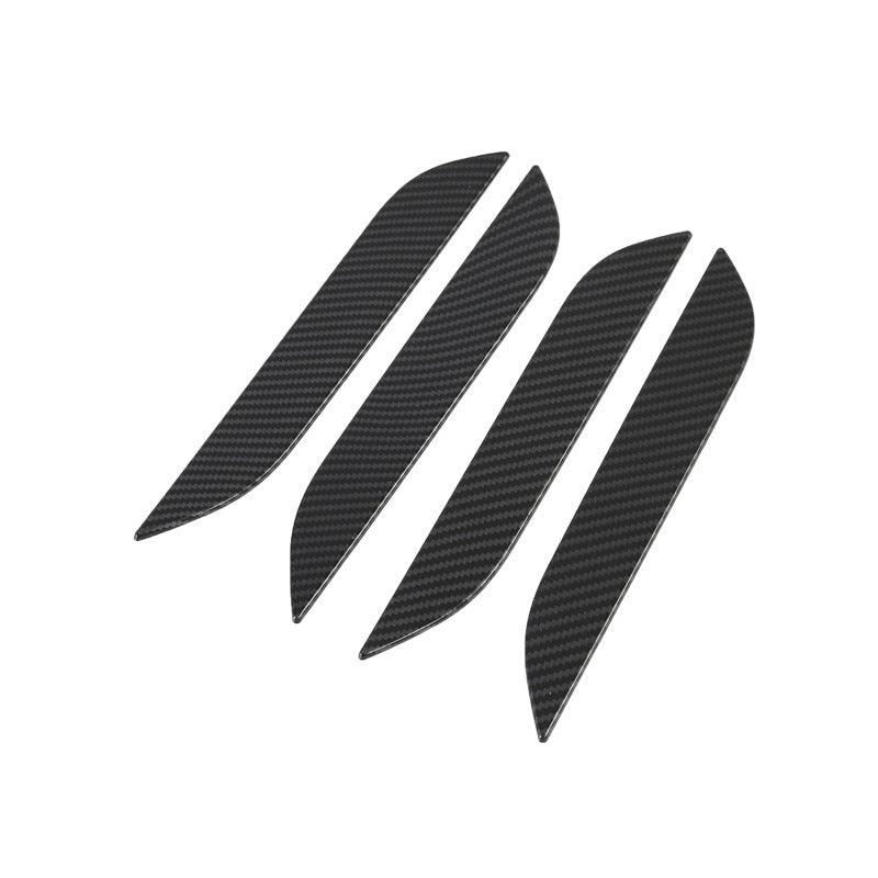 Model S Door Handle Overlay (Set Of 4) (ABS / Real Carbon Fiber) (2012-2020)