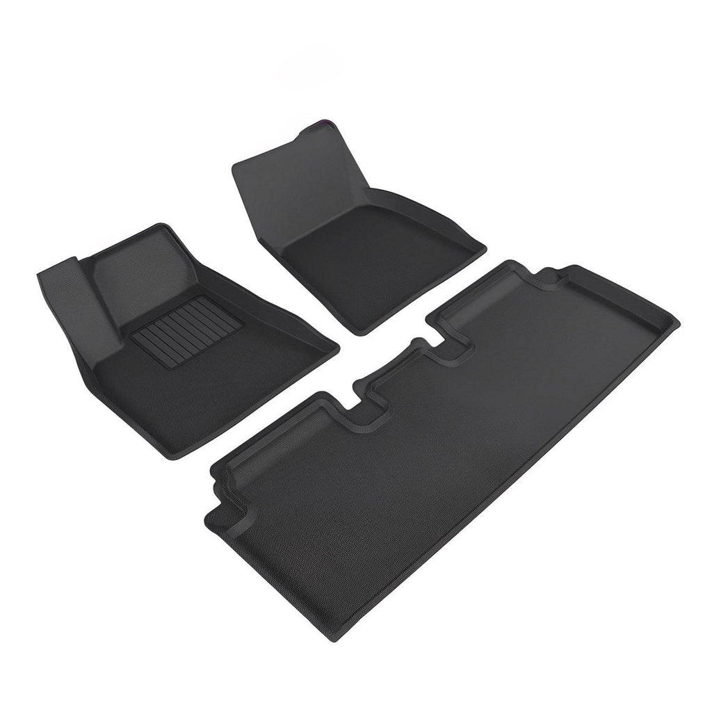 Model S Floor Mats And Liners 3D Lamination Cutting Cargo Liner for Tesla(2021+)