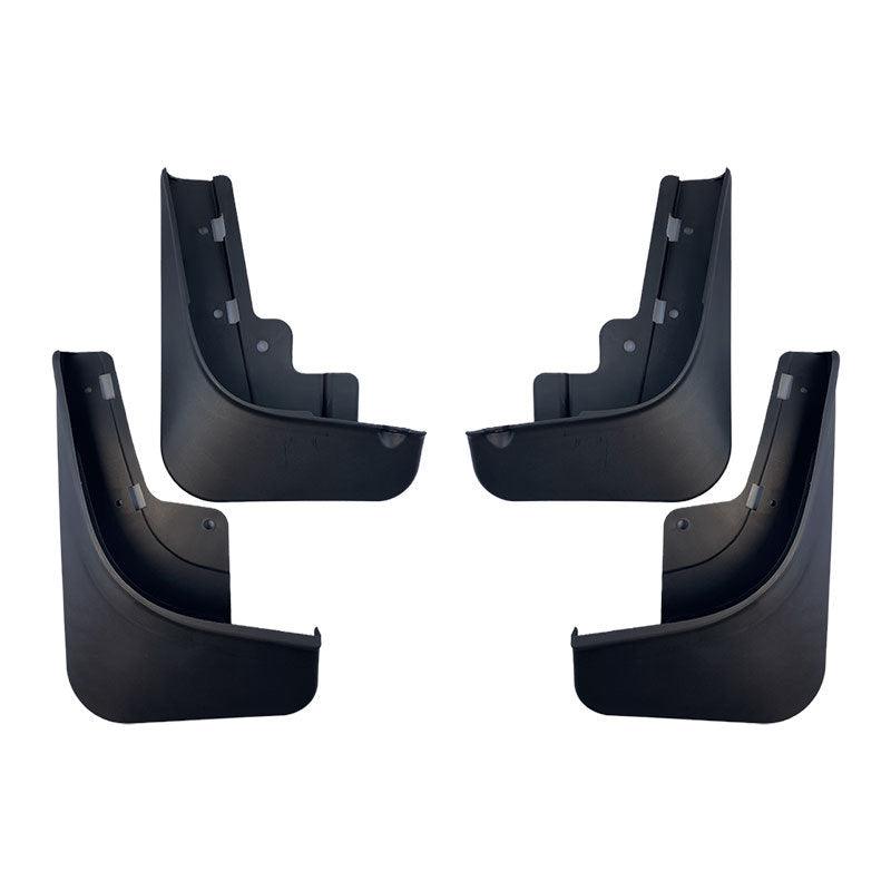Model S Mud Flaps Custom Front Rear Mudguard Kit for Tesla, No Drill Fender (4 Pcs) (2021+)