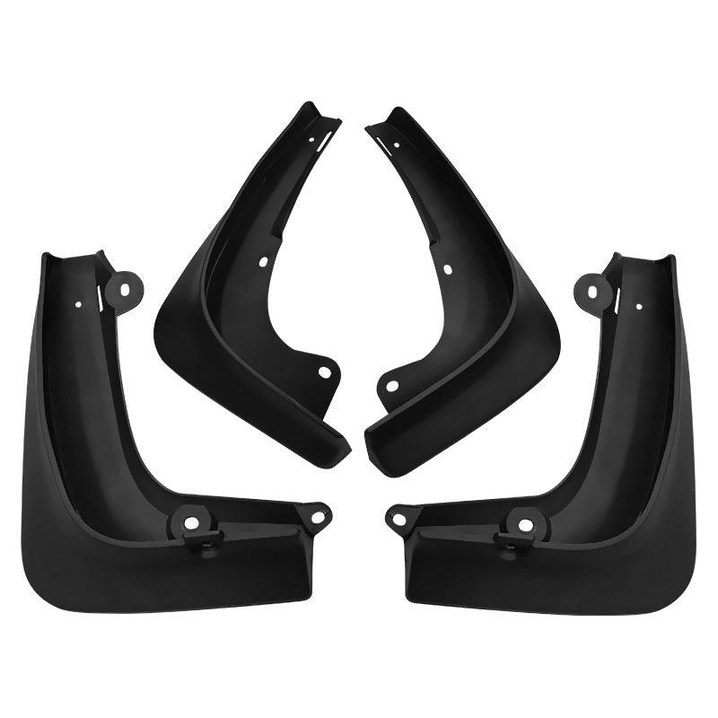 Model S Mud Flaps Custom Front Rear Mudguard Kit, No Drill Fender for Tesla(2016-2020) (4 Pcs)