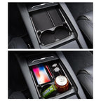Model S/X Center Console Organizer Storage Box Tray Cup Holder (2016-2020)