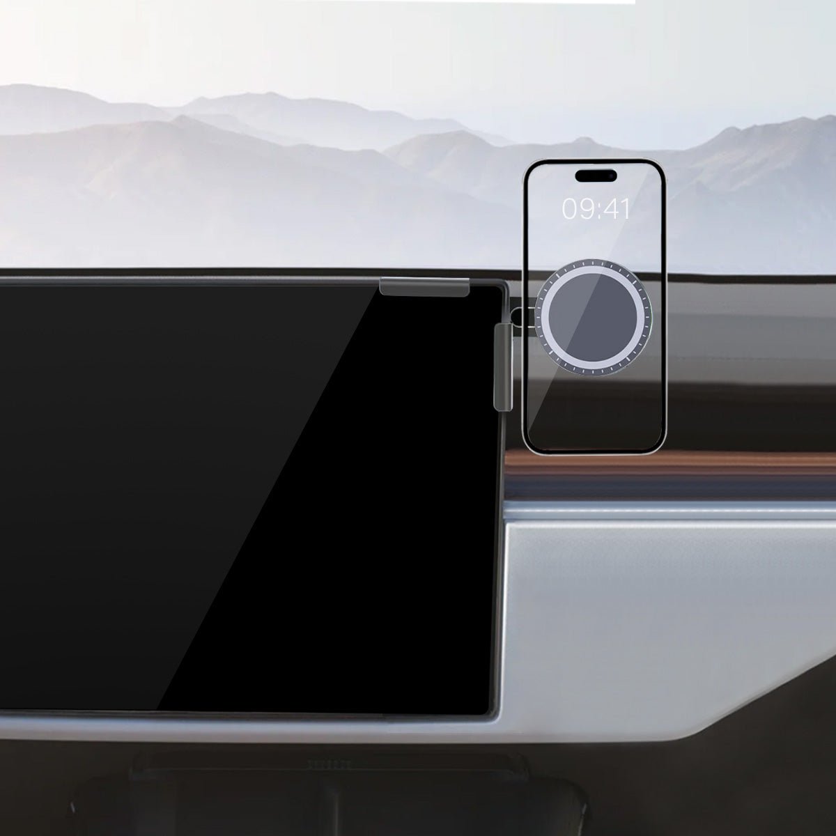 Model S/X MagSafe Solar Phone Holder For Tesla (2021+)