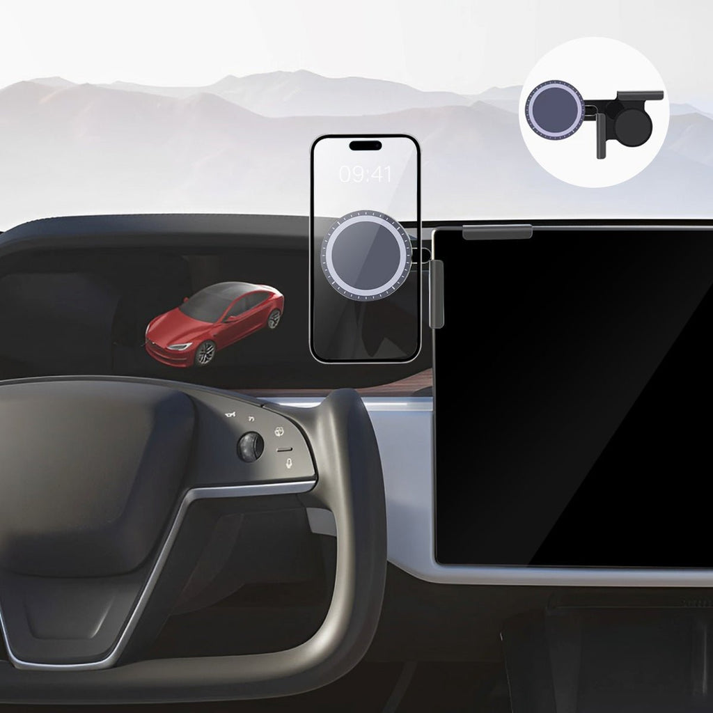 Model S/X MagSafe Solar Phone Holder For Tesla (2021+)