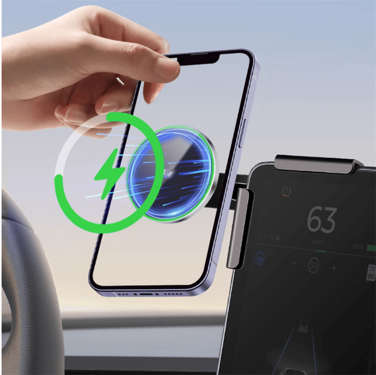 Model S/X MagSafe Solar Phone Holder For Tesla (2021+)