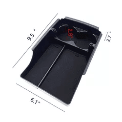 Model X/S Center Console Organizer with Cup Holder for Tesla(2016-2020)